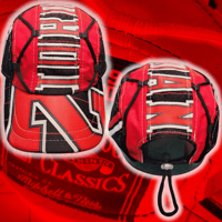 Image 1 of Mitchell & Ness 'JORDAN' Vertical 5 Panel hat