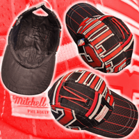 Image 3 of Mitchell & Ness 'BULLS' 4 Panel hat