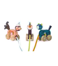 Image 1 of Pull-along toy Dans la jungle