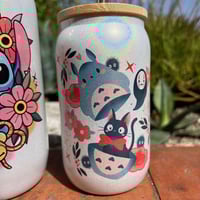 Image 5 of Verre pailleté vendu avec sa paille 400 ou 600ml 😺
