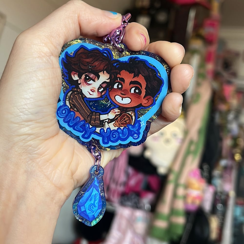 PREORDER LISTING: Linking JayVik "Only You" Heart Charm