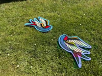 Image 3 of Traditional Tattoo Flash Style Swallow Painting