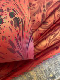 Image 7 of Gold and Red Hand Marbled // Project SECONDS / overs 