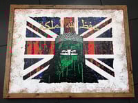 Image 1 of LIZLAM - ARTIST PROOF on WOOD PANEL supplied FRAMED