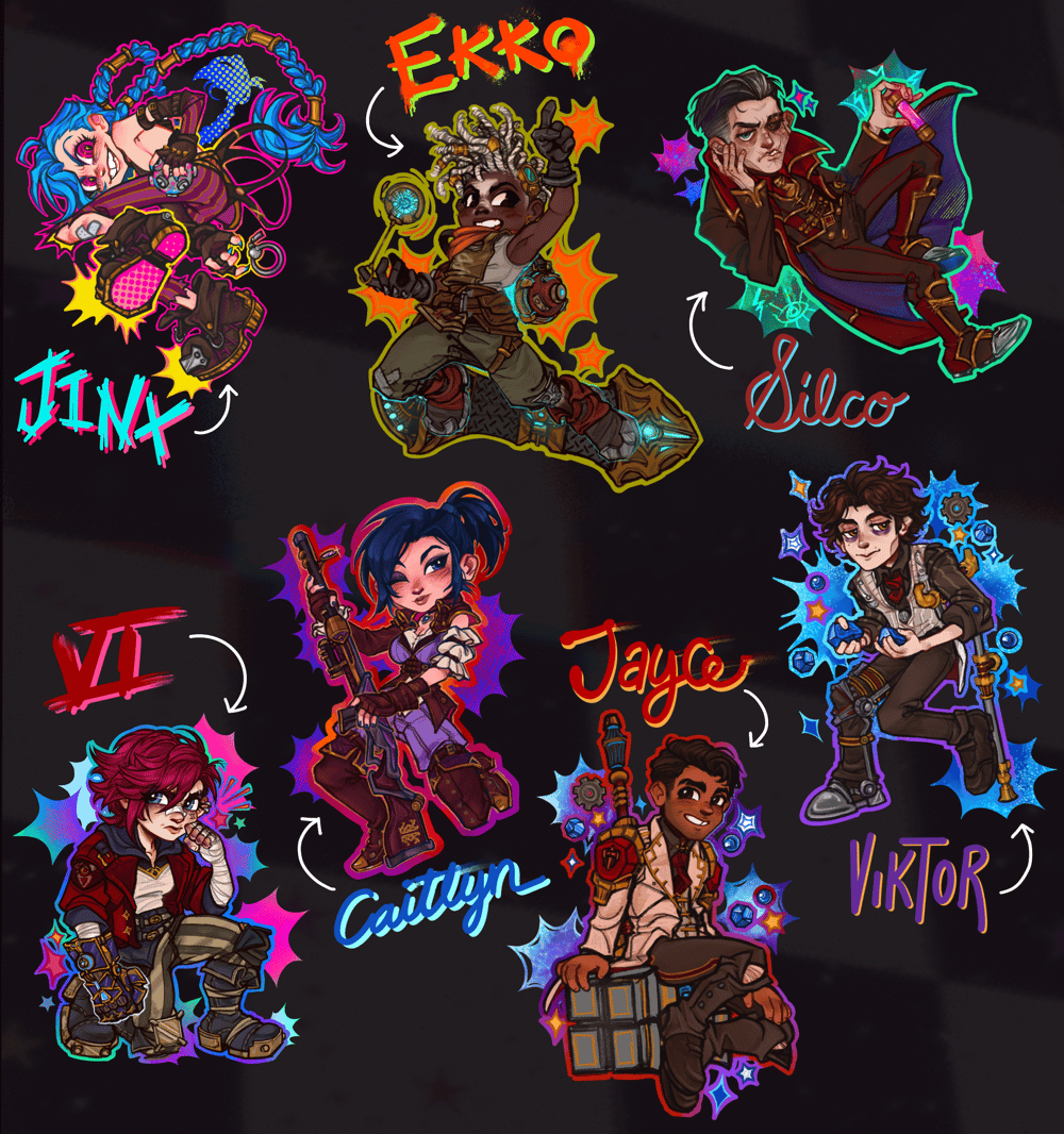3in ARCANE CHARMS☆