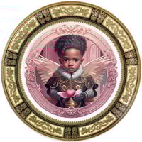 Image 1 of URIEL - Valentine's Day - Fine China Plate - #0781 SPECIAL EDITION