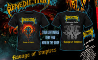 Benediction - Crawling over Europe 2025 - Tour Shirt