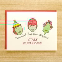 Image 1 of Stars Holiday Card