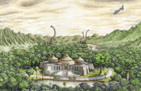 Jurassic Park - Day Art Print - Full Payment - Due 1st June