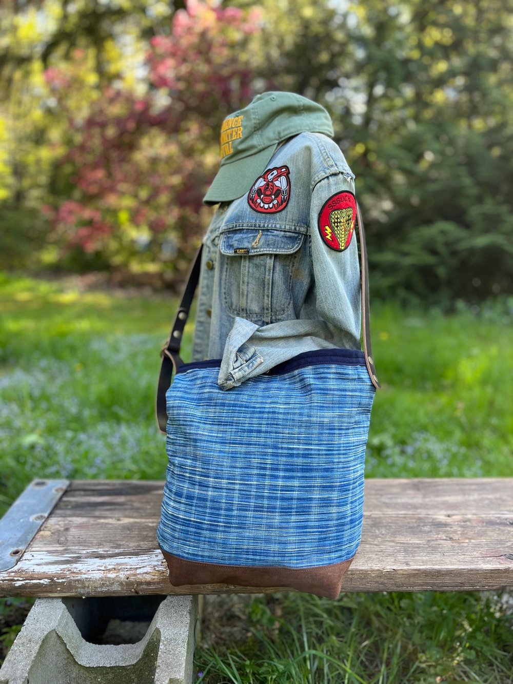 Image of Bucket Bag vintage fabric