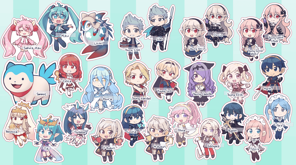 Image of Stickers by Robin