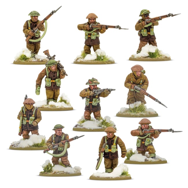 'Crossing the Rhine' - British & Canadian Infantry (Winter) Starter Army