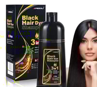 Image 4 of 3 in 1 Black hair Dye shampoo.
