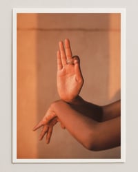 Image 2 of Peacock — Chandrika's Hands, Pushkar, India (2023)