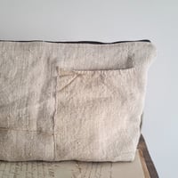 Image 4 of Handmade Bits & Bobs Faded French Postal Bag