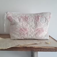 Image 1 of Handmade Bits & Bobs Faded Quilt Bag