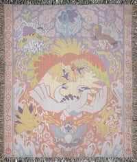 Pkmn Gold/Silver ( Gen 1+2) 50”x60” Blanket