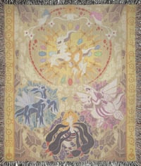 Pkmn Gods ( Gen 4) 50”x60” Blanket