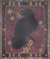 Trinket Crow 50”x 60” Blanket