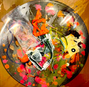 Image of SPYKES "All Nourishment Intervals" One side lathe pic disc LP + mix cd + handmade loop tape set