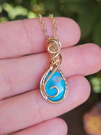 Image 2 of Turquoise and Gold 