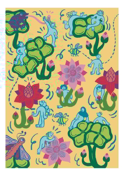 Image of ‘Hello Nature!’ Giclee Print 