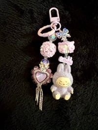 Image 6 of Labubu beaded Keychain Collection 