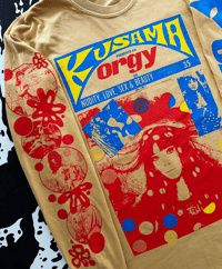 Image 3 of KUSAMA PRESENTS AN ORGY (MUSTARD LONG SLEEVE)