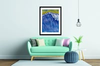 Image 5 of Raymond Pettibon - A Reaction To Force...., Fine Art Giclee Print, Surfer Poster, Big Wave