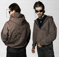Image 4 of BASIC ZIP UP [MOCHA]