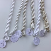 Image 3 of Undyed cotton and silk thread 