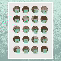 Image 2 of 'Ghost Notes' Art Print No. 0001 Giclee Print