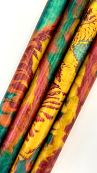 Image 1 of Clockwork Angels, custom bespoke pen blanks, high pressure cured with Alumilite Resin. Maker ready!
