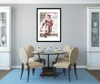 Image 3 of Raymond Pettibon - To Go Further Afield.., Fine Art Giclee Print, Baseball Poster, One Giant Shot