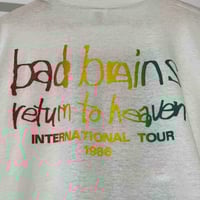 Image 5 of Bad Brains 'Return To Heaven' International Tour 1986 L