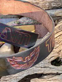 Image 2 of Original Tom Fugle Trans Am Leather Belt