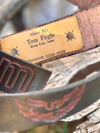 Image 3 of Original Tom Fugle Trans Am Leather Belt