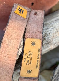 Image 6 of Original Tom Fugle Trans Am Leather Belt