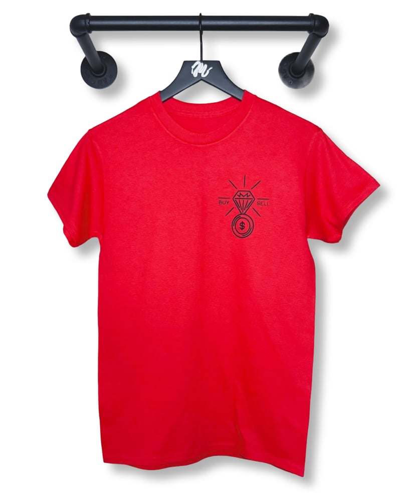 Image of Diamonds are Forever Shop Tee-Red/Black