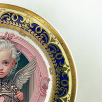 Image 2 of CUPIDO - Valentine's Day - Fine China Plate - #0785 SPECIAL EDITION