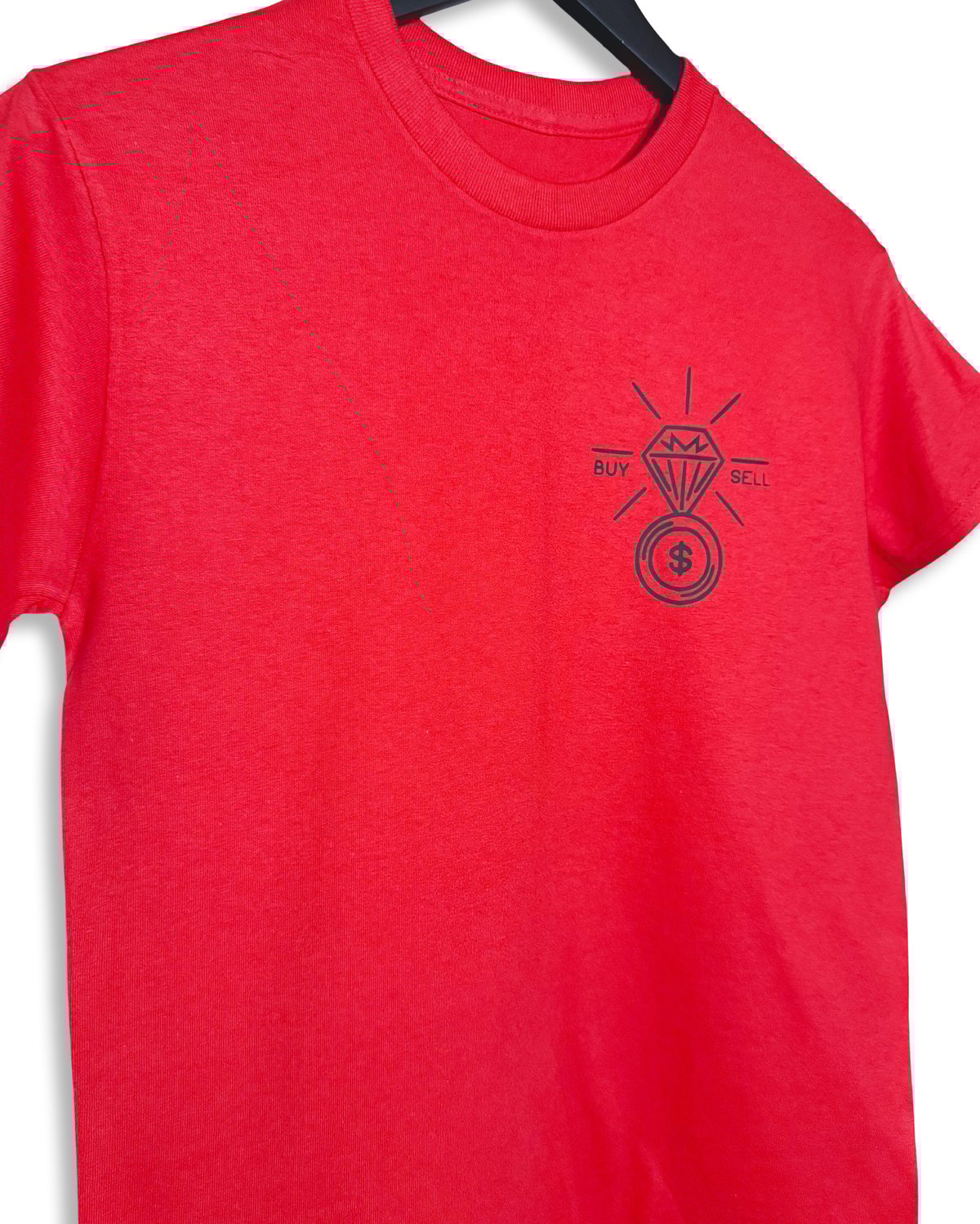 Image of Diamonds are Forever Shop Tee-Red/Black