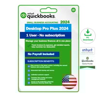 QuickBooks Desktop Pro Plus 2024 Us Lifetime No Subscription