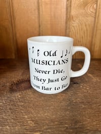 Old musicians coffee mug #324