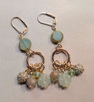 Image of BRACELETS! ~ Cabbage Leaves, Pink Flowers & Hungry Bunny Bauble Bracelet #7