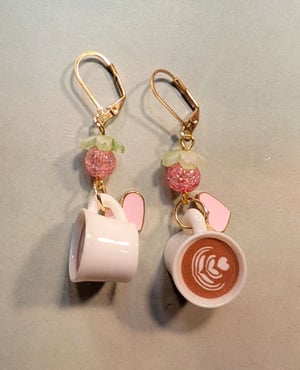 Image of BRACELETS! ~ Kitties and Books, Spring Flowers & Cafecito Bauble Bracelet #8