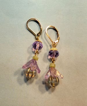 Image of BRACELETS! ~ Cabbage Leaves and Lavender Flowers Bauble Bracelet #9