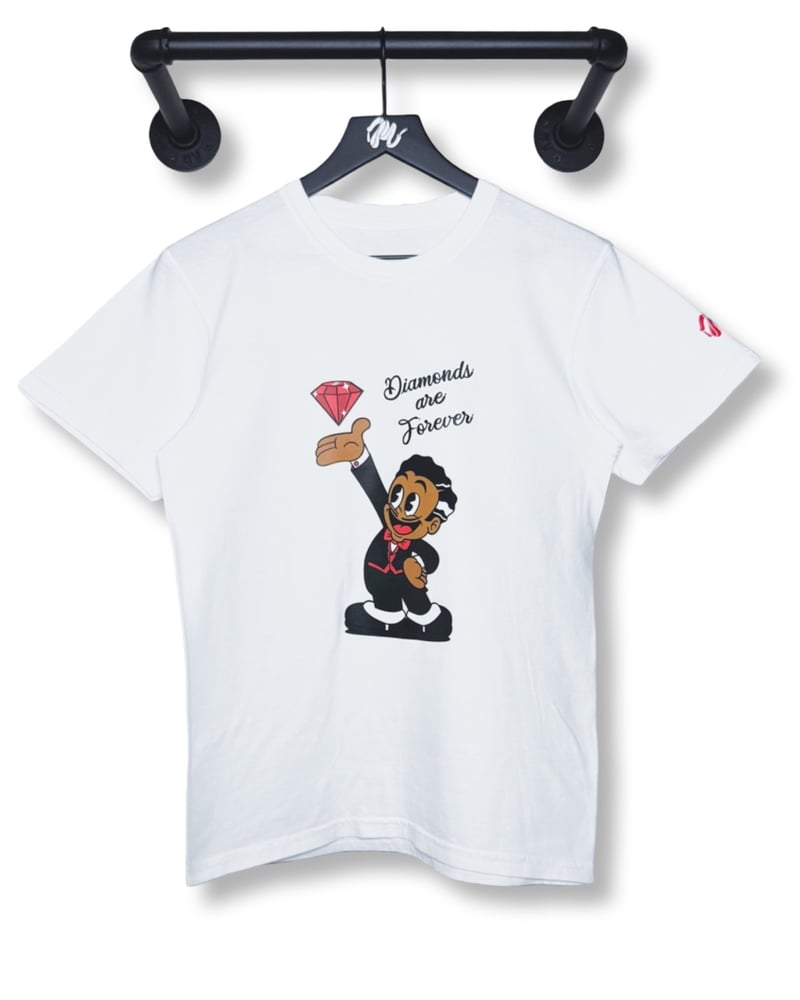 Image of Diamonds are Forever Dealer Tee-White