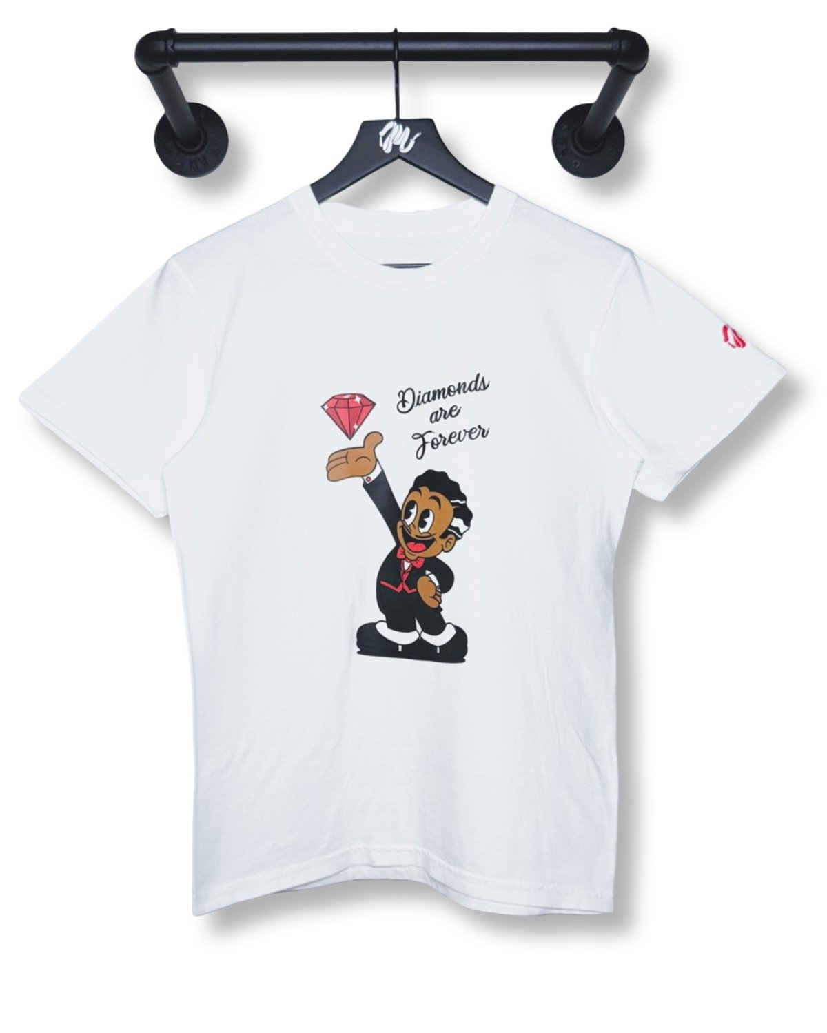 Image of Diamonds are Forever Dealer Tee-White