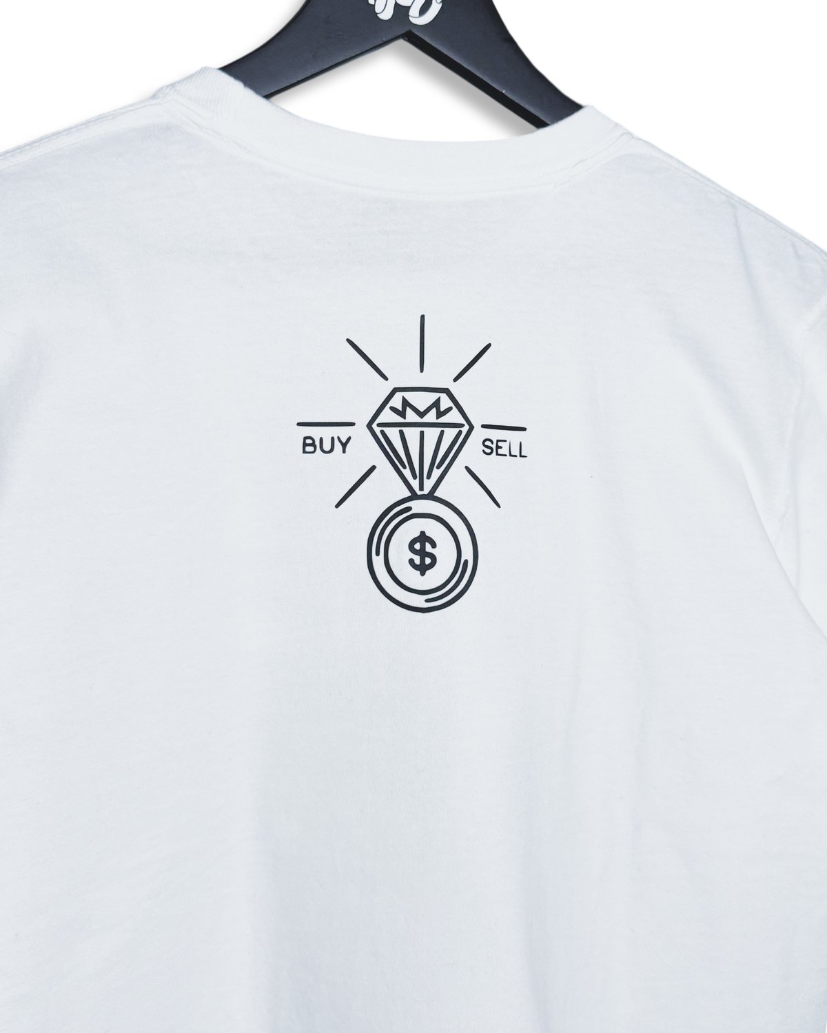 Image of Diamonds are Forever Dealer Tee-White