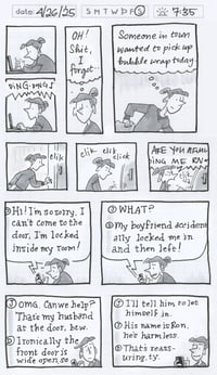 Daily Comic April 26: LOCKED IN